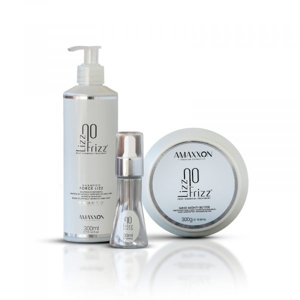 KIT SHAMPOING + SÉRUM + MASQUE - LIZZ NO FRIZZ