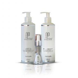 KIT SHAMPOING + PH CONDITIONER + SÉRUM - LIZZ NO FRIZZ