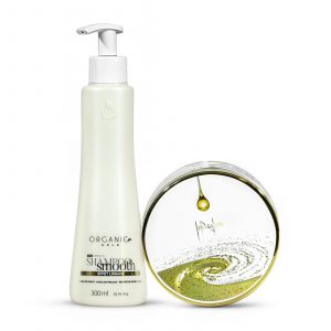 KIT SHAMPOING + MASQUE BIO SMOOTH - ORGANIC GOLD