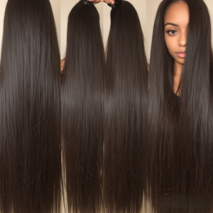Coloration et lissage – résultat sur cheveux colorés